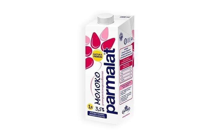 Молоко Пармалат (Parmalat) 3.5% ультрапастеризованное 1 л.