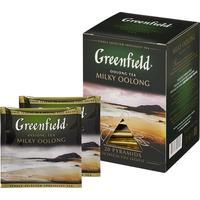 Чай Greenfield Milky Oolong зеленый 20 пирамидок